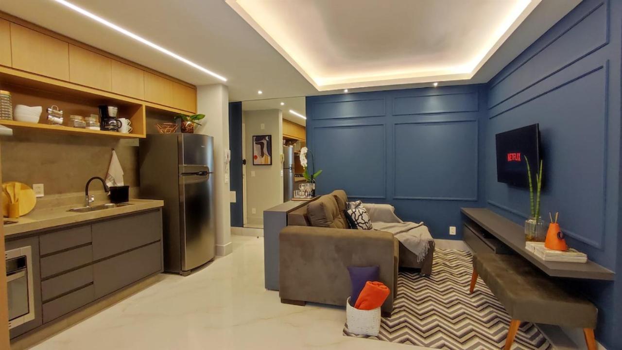 Novo E Super Equipado Em Localizacao Privilegiada Com 2 Quartos 2 Wcs E Garagem Subsolo Apartman Sao Jose do Rio Preto  Kültér fotó